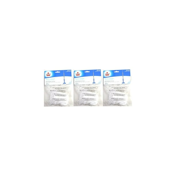 3106 3045 Filter 6-Pack BISSELL 3204E Featherweight Series 3105 